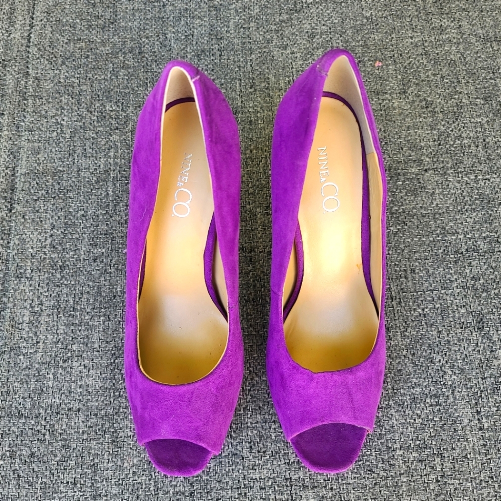 PURPLE- VIOLET Thin Heels 💜
